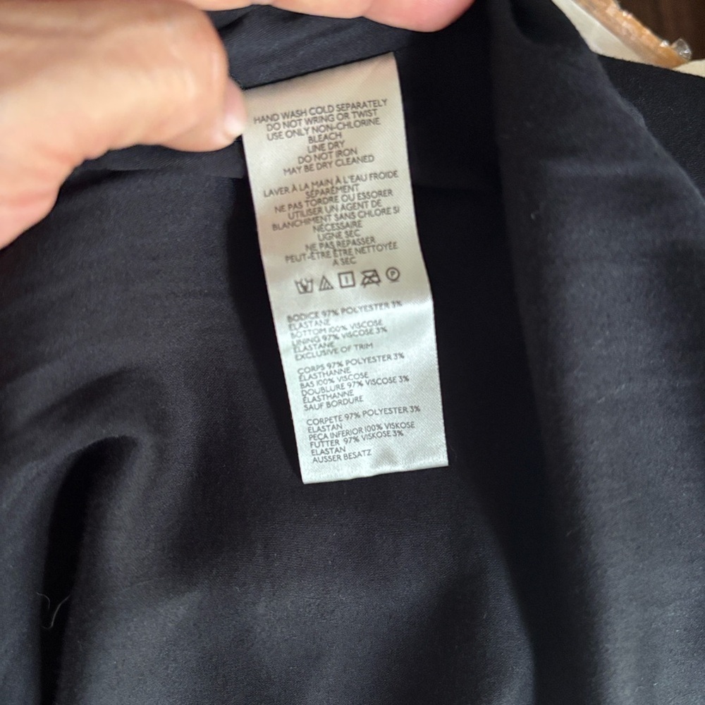 BHLDN Black High Low Ruffle Dress - Picture 8 of 10